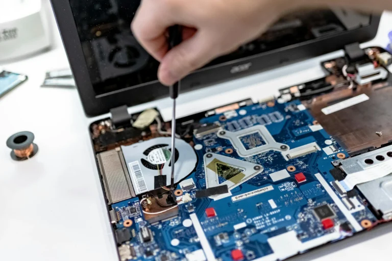 laptop's motherboard fixing